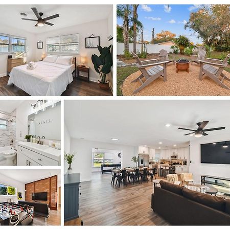 Plush Sheets, Games!, Huge Backyard, Massage Chair แทมปา ภายนอก รูปภาพ